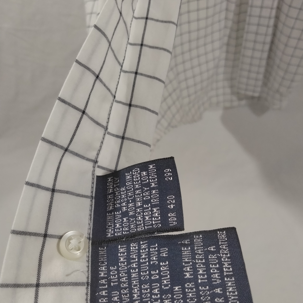 Nautica Button Down Shirt Plaid Size Large - Picture 5 of 7